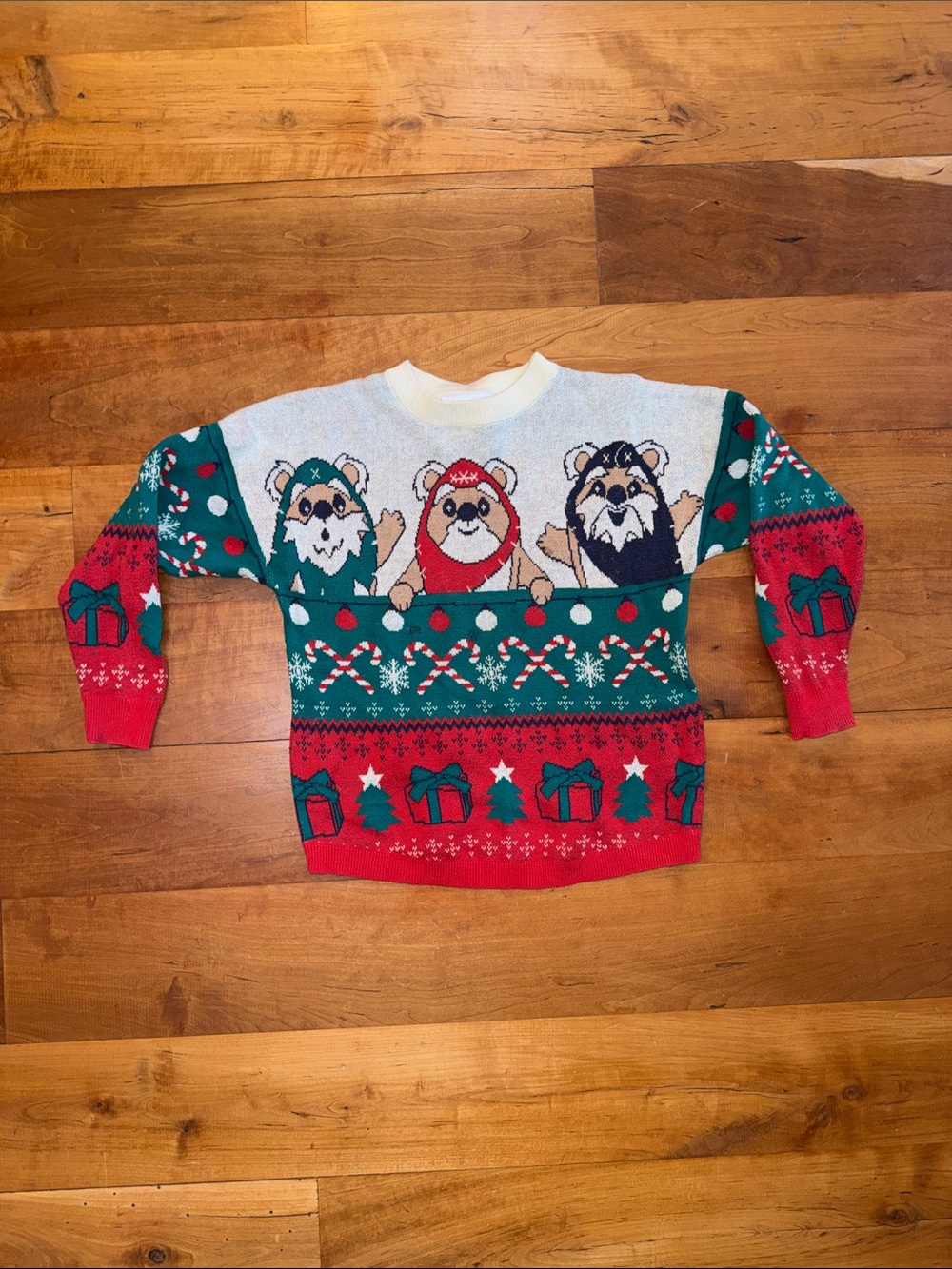 Star Wars Ewok Christmas Sweater - XS